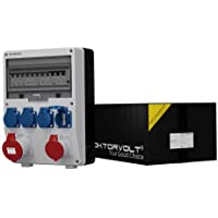 Distribuidor de corriente SEZ TD-S-Fi 1 x 16 A 1 x 32 A 4 x 230 cuadro de distribución 6442